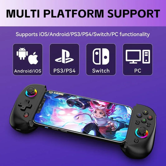 Wireless Joystick Controller – On/Off Power Switch, Bluetooth Gamepad for Gaming