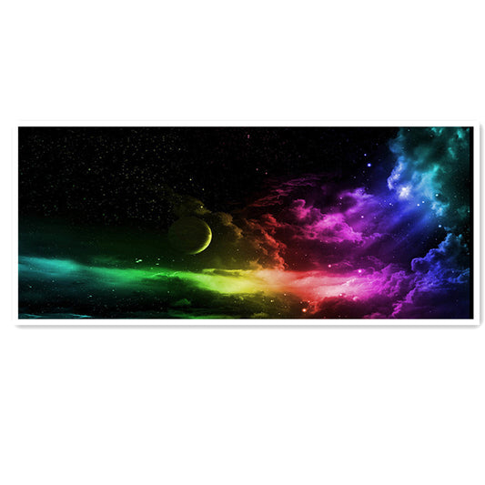 Starry Sky Gaming Mouse Pad – Cosmic Galaxy Design, Smooth & Anti-Slip