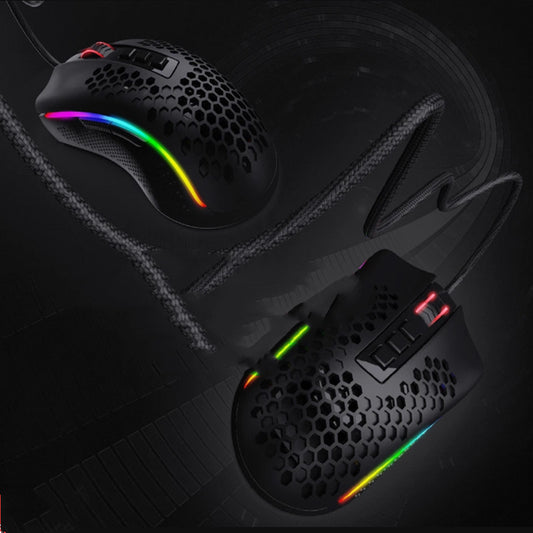 Redragon Storm RGB Gaming Mouse – Wired USB, Backlit with Precision Control