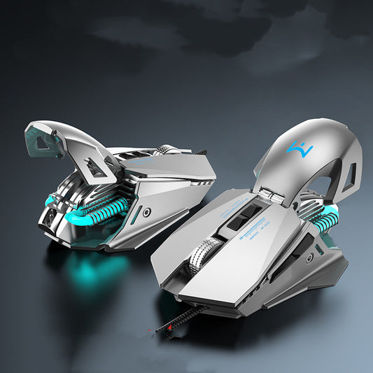 Wired Mechanical Gaming Mouse – RGB Lighting, High-Precision, for PC & Esports